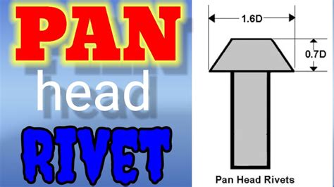 Pan Head Rivet How To Draw Pan Head Rivet How To Sketch Pan Head
