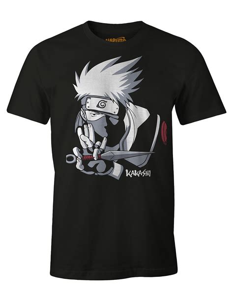 Shopforgeek Naruto Kakashi T Shirt Homme S 3664794192845