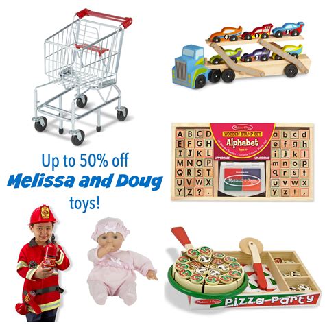 50 Off Select Melissa And Doug Toys Today Only