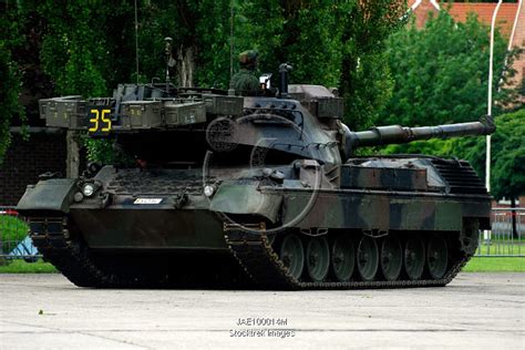 The Leopard 1a5 Mbt Of The Belgian Army In Action Stocktrek Images