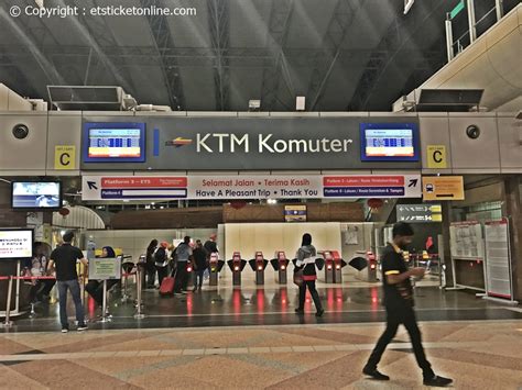 You can buy the ets tickets online on their official website or over the counter at various major train stations. KL Sentral to Taiping | ETS Ticket Online