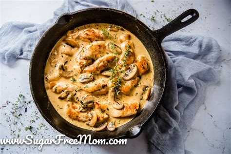 Serve with mashed or boiled potatoes, or rice. Keto Chicken Mushroom Casserole - Diabetes Daily