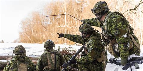 Canadian Military Reserve Operate 19 Per Cent Under Strength
