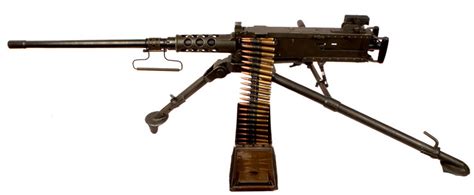 Deactivated Wwii Browning 50 Calibre Heavy Machine Gun Allied