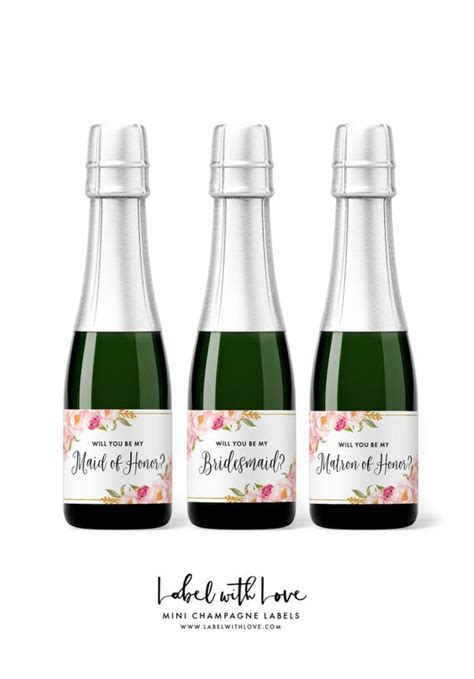 33 Barefoot Mini Wine Bottles Label Size Label Design Ideas 2020
