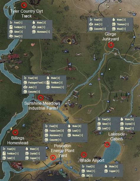 Fallout 76 Workshop Locations And Resources Guide Artofit