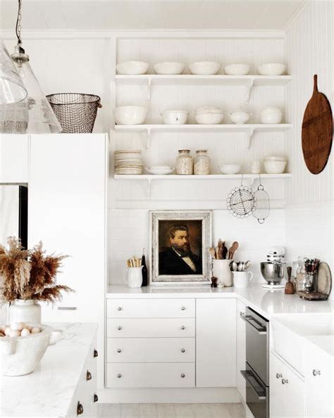 25 Stunning Open Kitchen Shelves Designs The Cottage Market