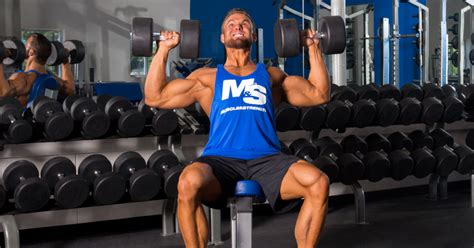 Barbell Shoulder Press 10 Best Shoulder Exercises For Men Man Of Many
