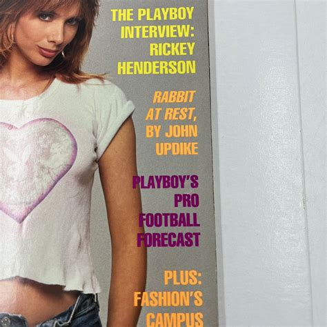 Playboy September 1990 Playmate Kerri Kendall Rosanna Arquette