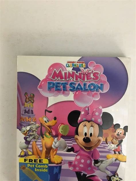 Mickey Mouse Clubhouseminnies Pet Salondvd 2015rare Vintage Ship N