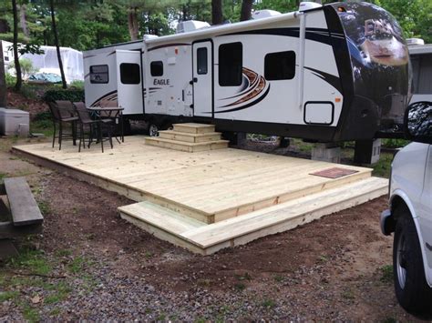 How To Build A Portable Deck For Rv A Super Easy Guide Outdoor Fact
