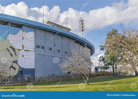Centenario Stadium Facade Montevideo Uruguay Editorial Stock Photo