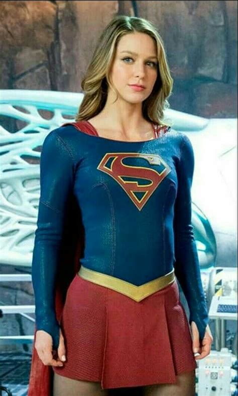 Melissa Benoist As Supergirl Costume