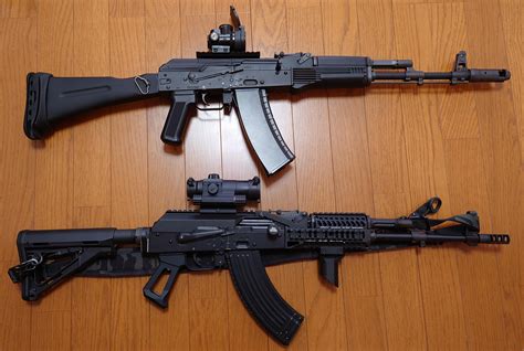 Tm Ak74mn Next Gen Electric Gun And Tm Akm Gbbr Rairsoft