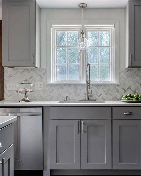 Gray And White Are Seasonal Favorite Kitchen Cabinet Colors Quickly