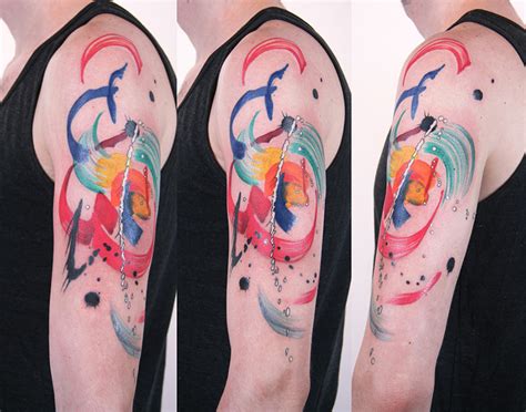 Tattoos With Modern Art Twist