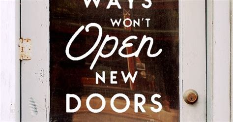 We did not find results for: Old Ways Won't Open New Doors - via the handmade home ...