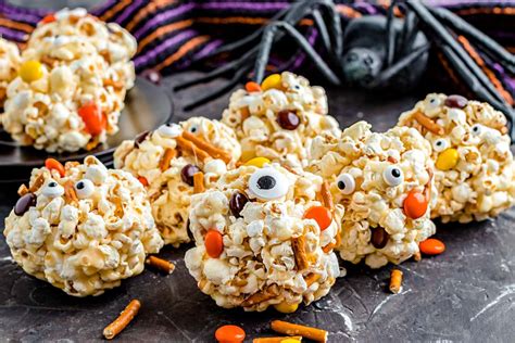 Halloween Popcorn Balls Mom On Timeout