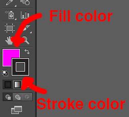 Fill Vs Stroke Color In Illustrator