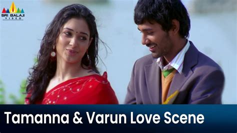 Tamanna And Varun Sandesh Love Scene Happy Days Telugu Movie Scenes