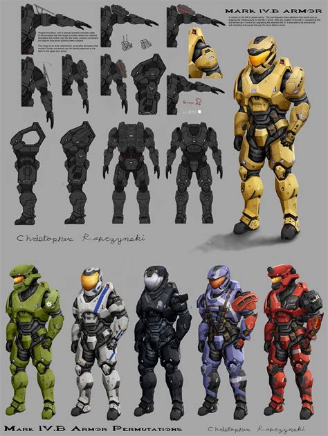 R Halo My First Ever Full Body Halo Armor Design Mk Iv B Halo