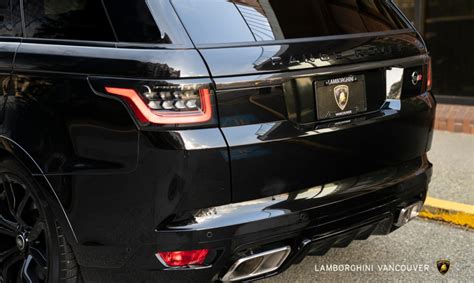 2018 Land Rover Range Rover Sport Svr Lamborghini Vancouver