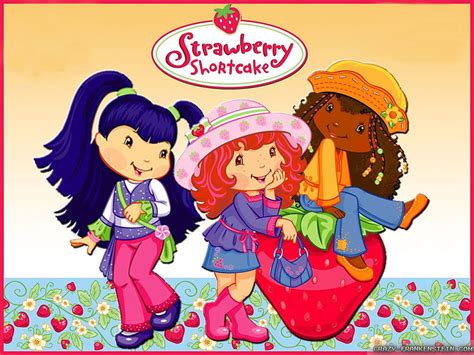 Strawberry Shortcake Cartoon Strawberry Girl Hd Wallpaper Pxfuel