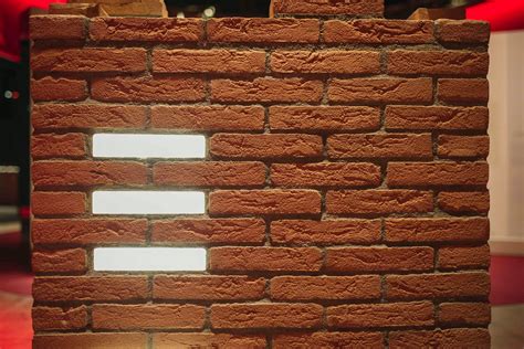 Bricks Of Light For Exposed Walls