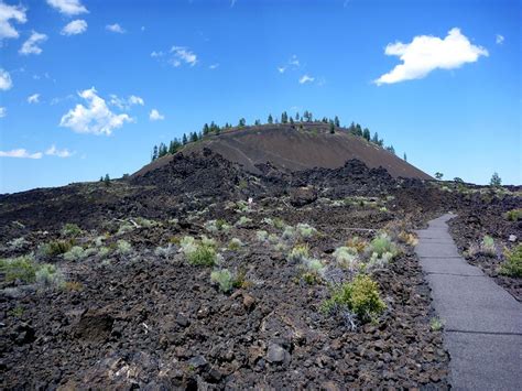 Land Beneath Lava Butte Newberry National Volcanic Monument Oregon