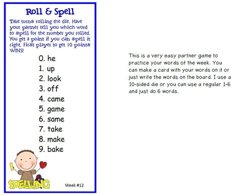 Spelling Games For Adults