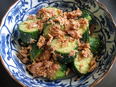 ‘goma Ae Cucumber And Tuna Hirokos Recipes