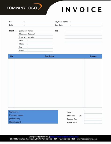 50 Create An Invoice Free Template Ufreeonline Template
