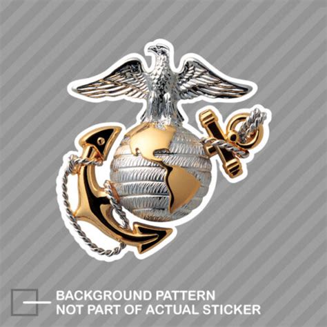 Buy Usmc Ega Sticker Decal Vinyl Eagle Globe Anchor Marines Marine