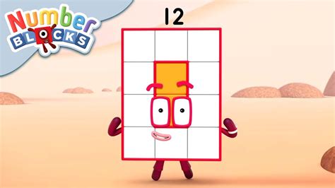 Numberblocks The Big Numbers Twelve Learn To Count Youtube