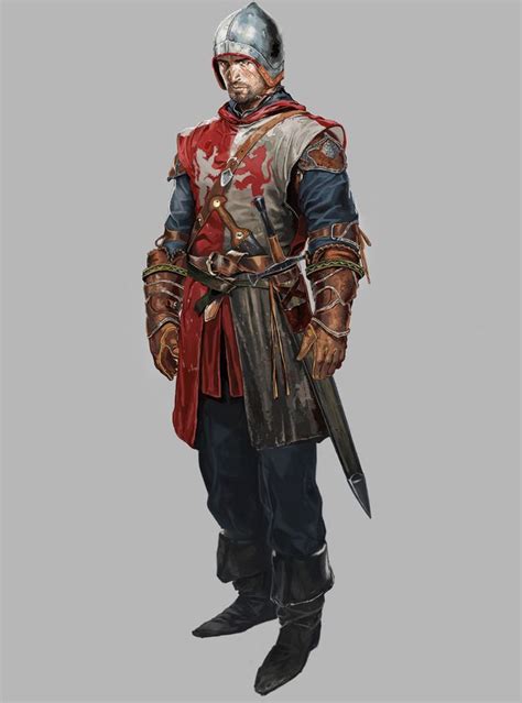 Scifi Fantasy Concept Art Characters Medieval Soldier