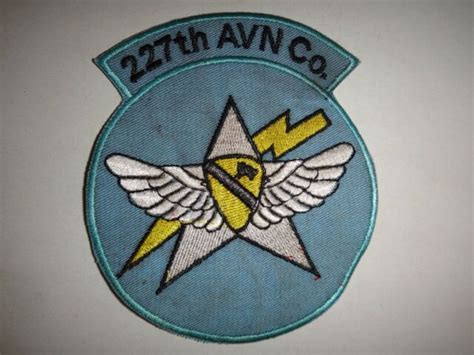 Vietnam War Us Army 227th Aviation Company 1st Cavalry Division Patch