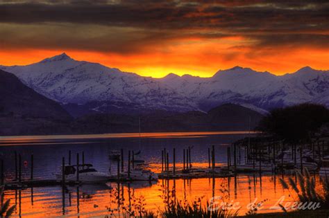 Lake Wanaka Sunset Eric De Leeuw Flickr