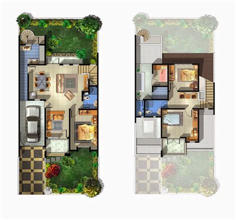 18 gambar denah rumah type 36 1 & 2 lantai | terbaru 2019. Gambar Desain - Denah Rumah Minimalis Type 54 Terbaru 2015 ...