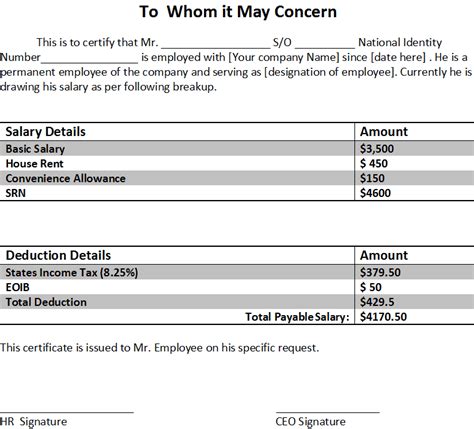 10 Payslip Templates Word Excel Pdf Formats