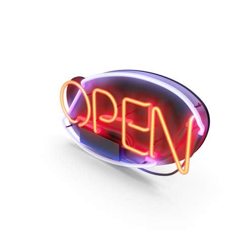 Neon Open Sign Png