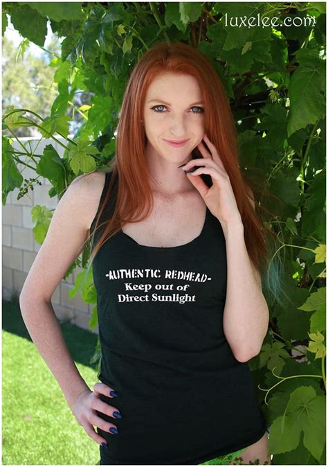 Authentic Redhead Redhead Outfit Pretty Face I Love Redheads
