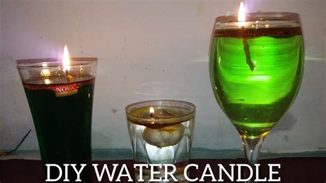 Diy Water Candle Homemade Water Candle Method How To Make Candles