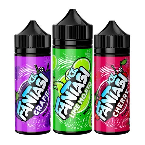 Fantasi Ice 100ml Shortfills All Flavours Next Day Delivery Steam