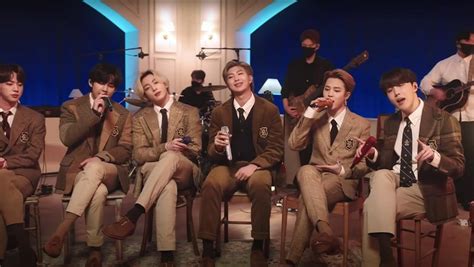 Bts Performs Be Songs And Coldplays Fix You On Mtv Unplugged