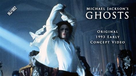 Michael Jacksons Ghosts Original 1993 Early Concept Video Youtube
