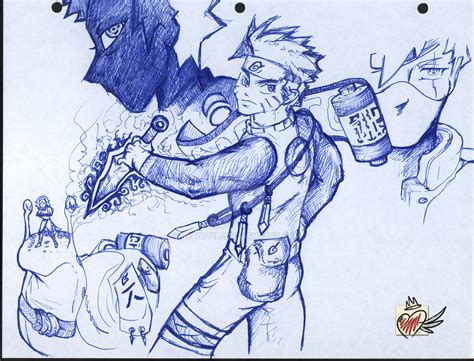 Naruto Shippuden Fan Art 1 By Beanizzle On Deviantart