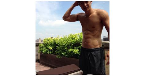 Harry Shum Jr Shirtless Celebrity Guys On Instagram Popsugar