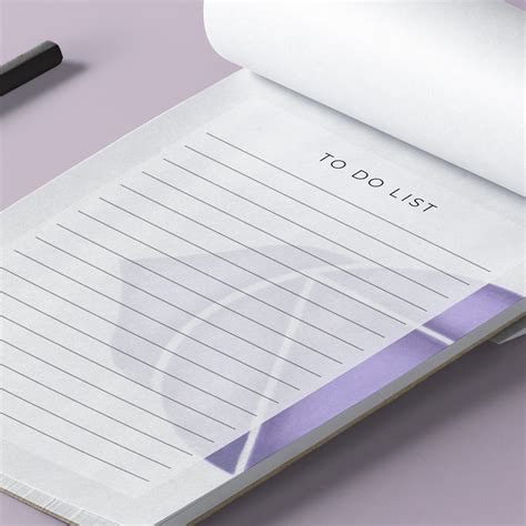 A Notepad Memo Pad Tear Off Notepad Minimal Shopping Etsy