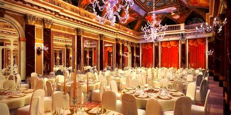 The table is triangular and measures 48 feet (14.63 m) on each side. Gala Dinner Venues, Ritz Ballroom Gala Dinner Venue, St ...