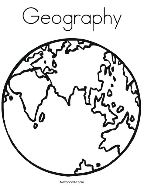 Effortfulg Geography Coloring Pages